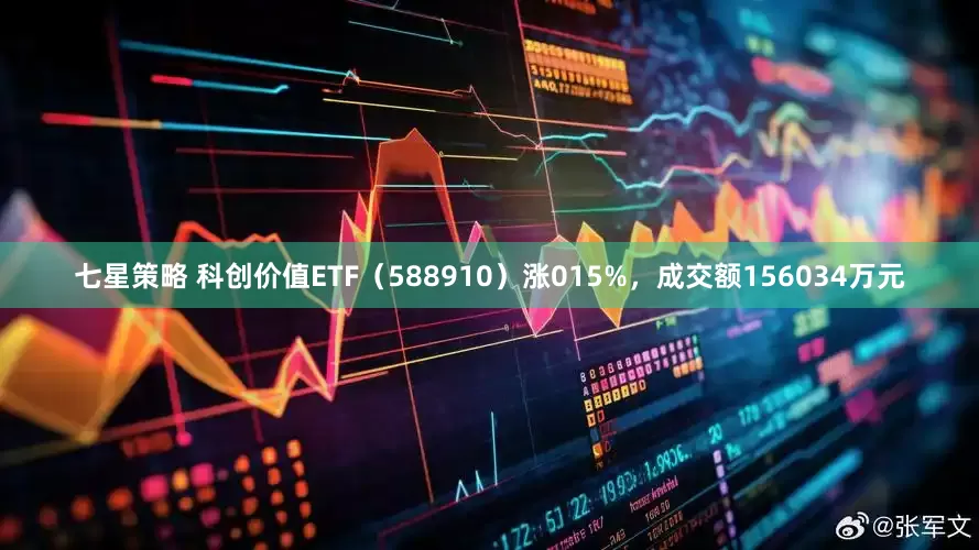七星策略 科创价值ETF（588910）涨015%，成交额156034万元